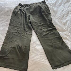 GAP Pleated Wide Leg Trousers